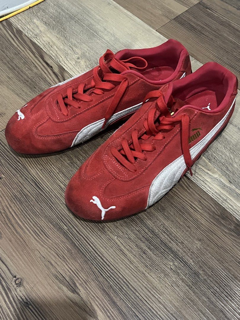 Puma speedcats (Category: Casual Shoes) located in Manila. Submitted by kensato01177338 (Listing ID 1462546124, Image 3). Description: Like new used like thrice only issue is no box but this one is original tho it doesnt fit me, price is negotiable.