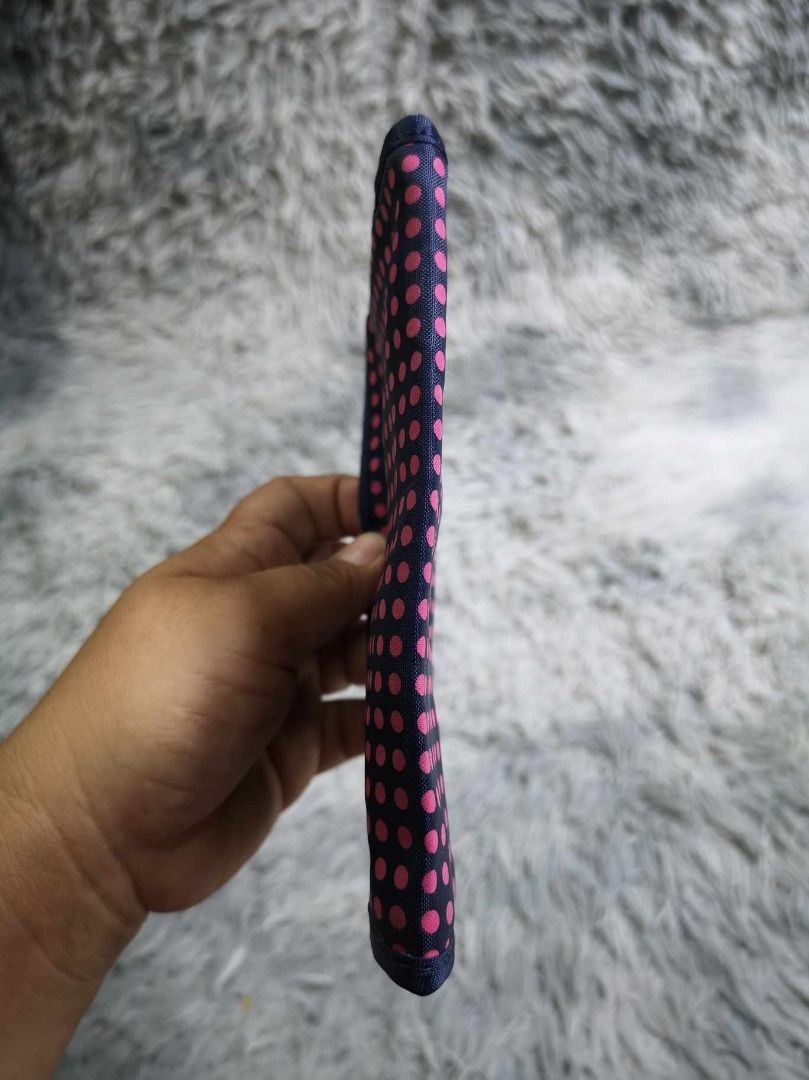 Purple Polka Dotted Zipper Closure Holder (Category: Wallets & Card holders) located in Santa Cruz. Submitted by jmy_surplus.2 (Listing ID 1462670551, Image 2). Description: Size ; L- 4.3 W - 7 Color ; Purple Type ; Card Holder Brand ; No brand Material ; Nylon Style ; Zip Around Closure Card Holder Wallet LR 129 JMY 1 Batch #221.