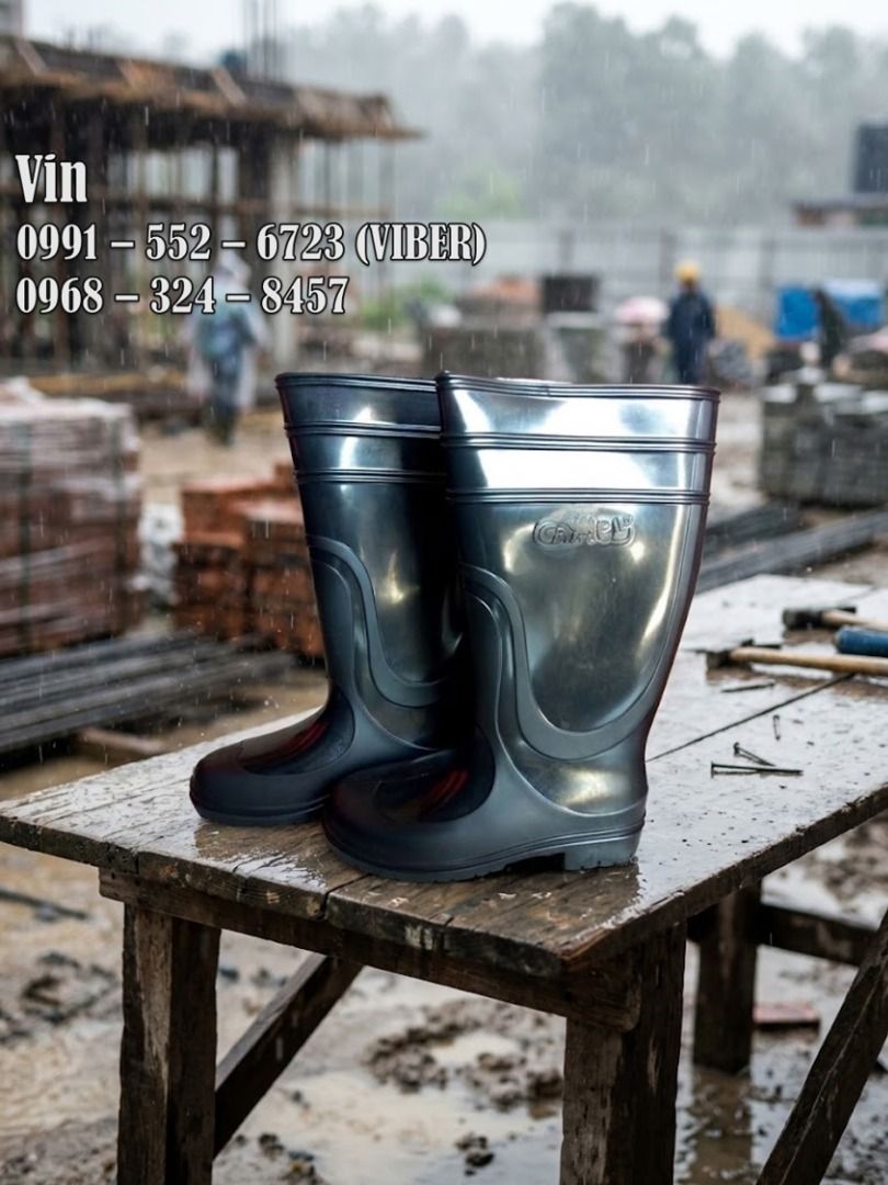 rain boots camel black (Category: Boots) located in Bacoor. Submitted by zx400rr (Listing ID 1462458534, Image 1). Description: RUBBER BOOTS CAMEL BRAND Hi – cut 100% PVC material Good physical properties seamless injection process for good waterproof function resistant Size 6,7,8,9,10,11,12 Hotlines: 0991 552 6723 0968 324 8457 0933 855 9510 0956 702 8557 Landline: Pldt 046 416-39-20 Pin location: Nazareno 10 Trading #12 Tirona Hi-way , Mabolo 3