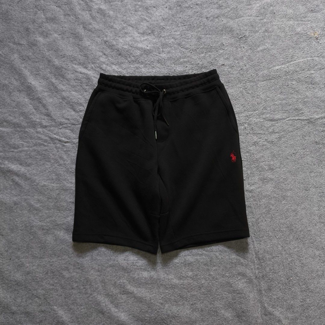 Ralph Lauren Performance Sweat Short (Category: Activewear) located in Manila. Submitted by shykes_26 (Listing ID 1462627775, Image 2). Description: Dimensions: Waist - 28-34 Length - 18.5 Leg open - 10.5 Issues: None.