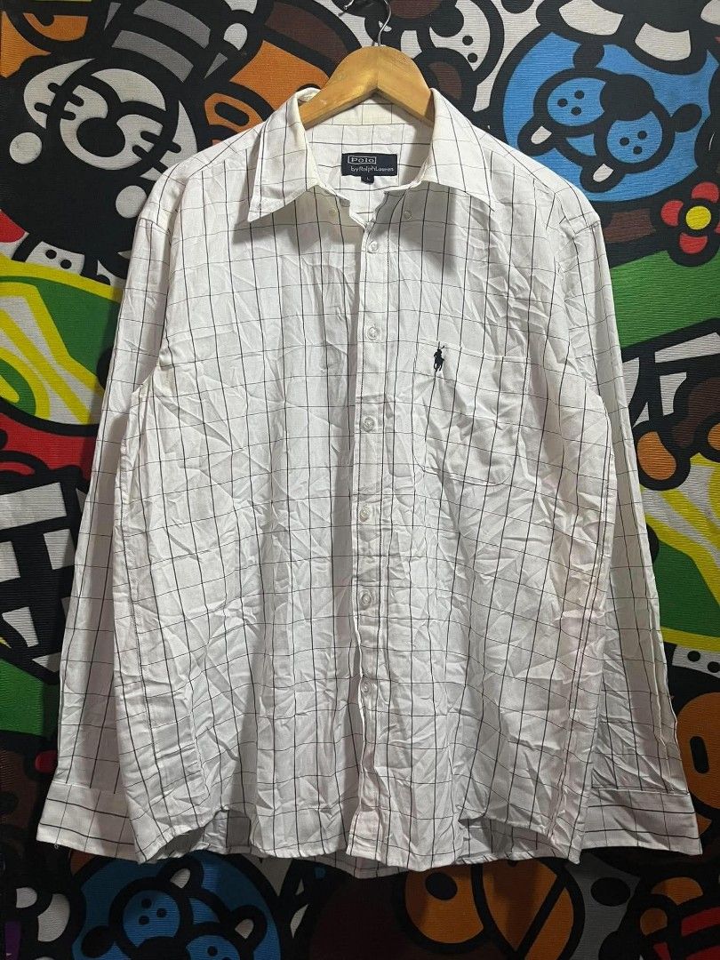 Ralph Lauren Polo (Category: Tshirts & Polo Shirts ) located in Taguig. Submitted by bimbyanche19839 (Listing ID 1462607895, Image 1). Description: Ralph Lauren Polo Button Down Size: Large-Xlarge Width: 23 Length: 30 Condition: Good Issue: Washable Stain 🏷️400php plus ship 📍Taguig Location.