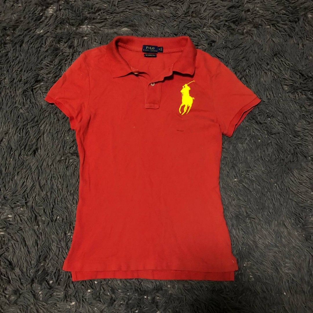 Ralph Lauren Polo Shirt (Category: Shirts) located in Camiling. Submitted by thriftscape2024 (Listing ID 1462588073, Image 1). Description: Excellent Condition Color rate: 9/10 Issue: ❌❌❌ Dimes: W17xL22.