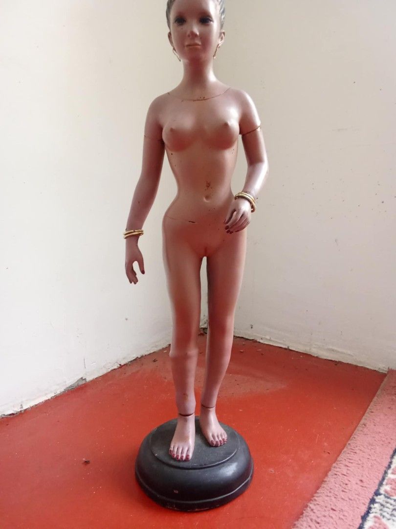 Rare Vintage 1950s PVC Doll : origin unknown 42cm height Php3,200. (Category: Vintage Collectibles) located in Taytay. Submitted by abeatrice77985 (Listing ID 1462546253, Image 3). Description: Rare Vintage 1950s PVC Doll : origin unknown 42cm height Php3,200..