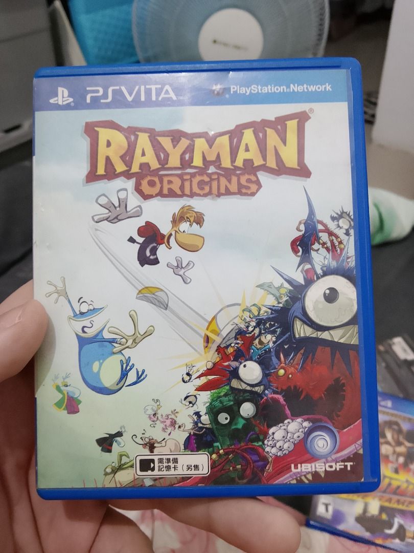 Rayman Origins PS Vita Game (Category: PlayStation) located in Caloocan City. Submitted by grannysgames (Listing ID 1462534953, Image 1). Description: - Rayman Origins for PlayStation Vita - Exciting platformer gameplay - Includes original game case - Comes with game cartridge (Code: VLAs-36020) - Ideal for on-the-go gaming.