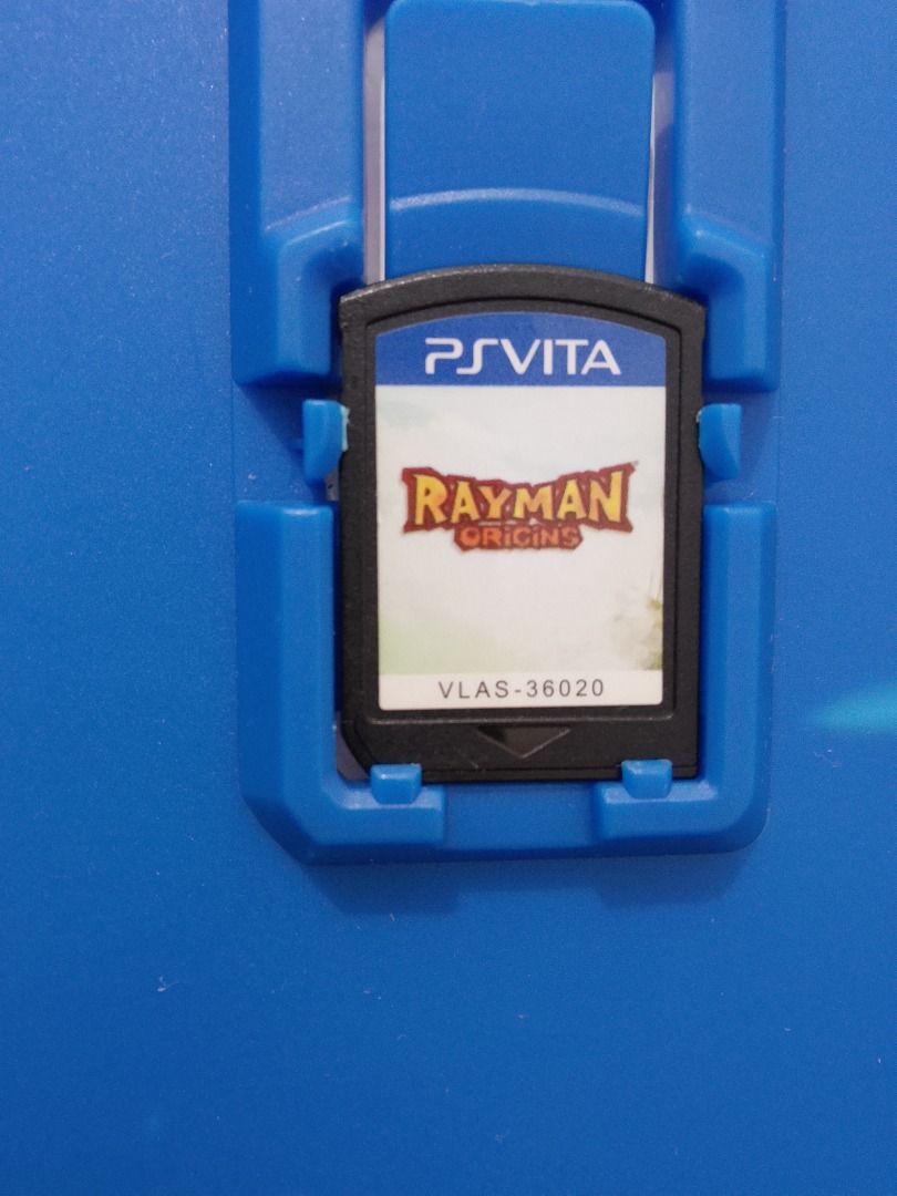 Rayman Origins PS Vita Game (Category: PlayStation) located in Caloocan City. Submitted by grannysgames (Listing ID 1462534953, Image 2). Description: - Rayman Origins for PlayStation Vita - Exciting platformer gameplay - Includes original game case - Comes with game cartridge (Code: VLAs-36020) - Ideal for on-the-go gaming.