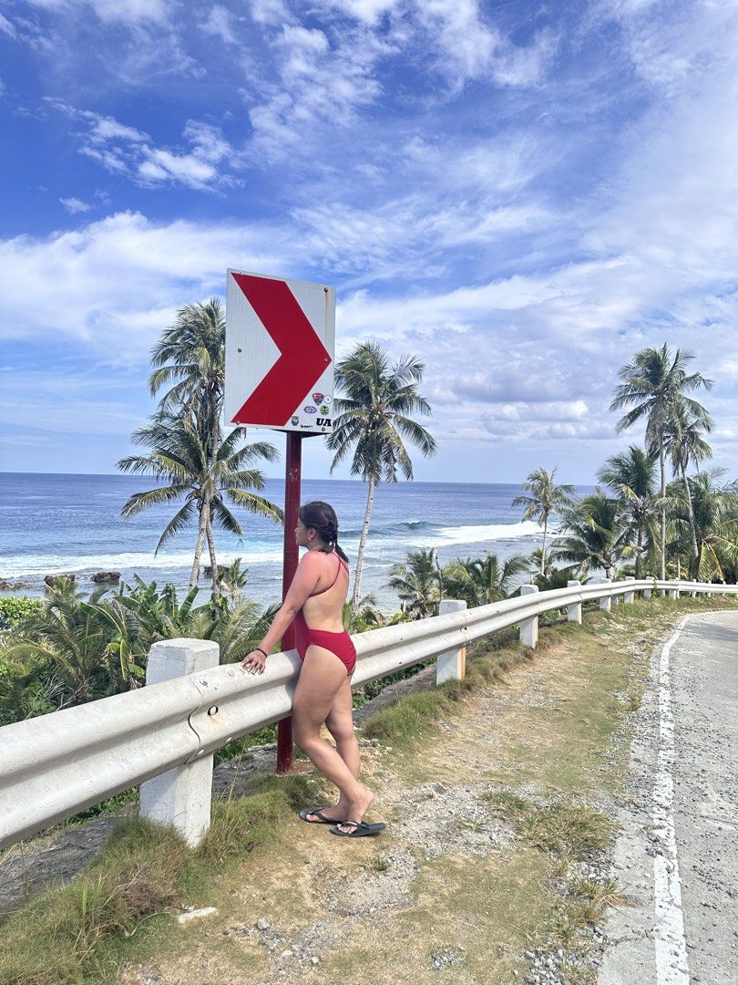 Red Backless One-Piece Swimsuit (Medium) (Category: Bikinis & Swimsuits) located in Manila. Submitted by dealhavenph (Listing ID 1462588270, Image 2). Description: - Vibrant red one-piece swimsuit - Flattering high-cut leg design - Ideal for swimming, surfing, and beach lounging - Comfortable and stylish for any occasion - Makes for great vacation or beach day wear - Designed to look amazing in photos - Used once, bought in Siargao for 1,200 .