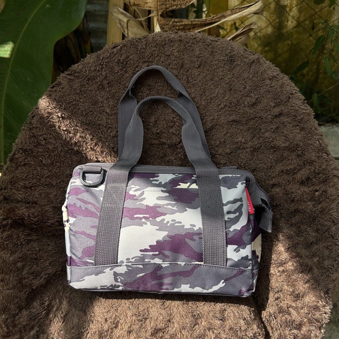 Reisenthel Camouflage Two Way Bag (Category: Shoulder Bags) located in Naga. Submitted by helloitsk20594 (Listing ID 1462467010, Image 2). Description: 8 x 14 inches.