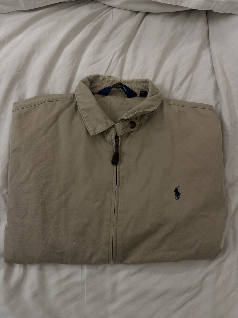 Rl Harrington (Category: Coats, Jackets and Outerwear) located in Davao. Submitted by patlnrd11 (Listing ID 1462492093, Image 3). Description: Rl harrington size: L on tag dimes: 21x26 color rate: 9/10 issue: neck area not visible when worn can ship nationwide negotiable for sure buyers, just dm.