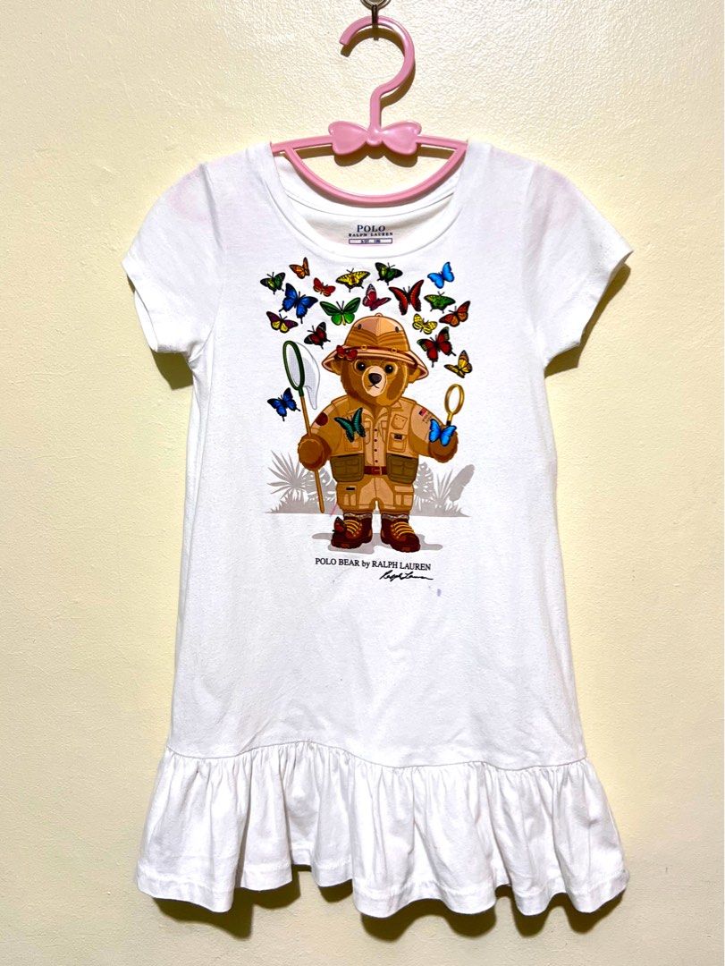 RL POLO BEAR DRESS 2-3T (Category: Babies & Kids Fashion) located in Cebu City. Submitted by littlezaria030 (Listing ID 1462632416, Image 2). Description: Super duper cute and nice complete tags 3T on tag sya ha so pwed sya sa 2T basta mataba si baby..Pero ideal for 3T talaga sya or 2T pataas .