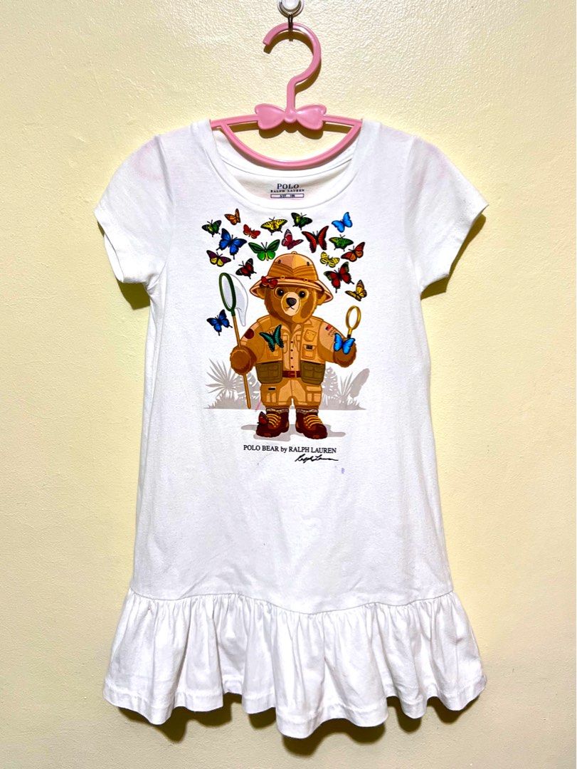 RL POLO BEAR DRESS 2-3T (Category: Babies & Kids Fashion) located in Cebu City. Submitted by littlezaria030 (Listing ID 1462632416, Image 1). Description: Super duper cute and nice complete tags 3T on tag sya ha so pwed sya sa 2T basta mataba si baby..Pero ideal for 3T talaga sya or 2T pataas .