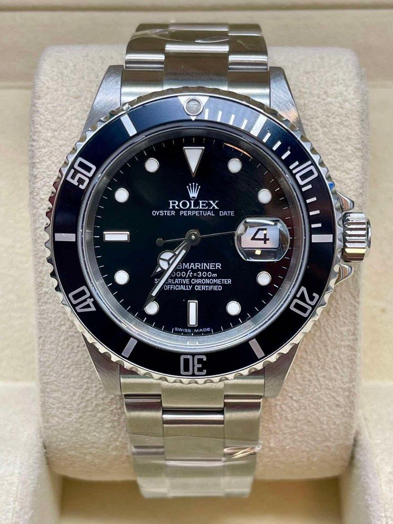 Rolex Submariner Date Automatic Black Dial Stainless Steel (Category: Luxury Watches) located in Manila. Submitted by watchesbyjamesdy (Listing ID 1462549952, Image 1). Description: - Rolex Submariner Date watch - Automatic movement - Black dial with date window - Stainless steel case and bracelet - Water resistant up to 300m (1000ft) - Officially certified chronometer - Ideal for diving and everyday wear.