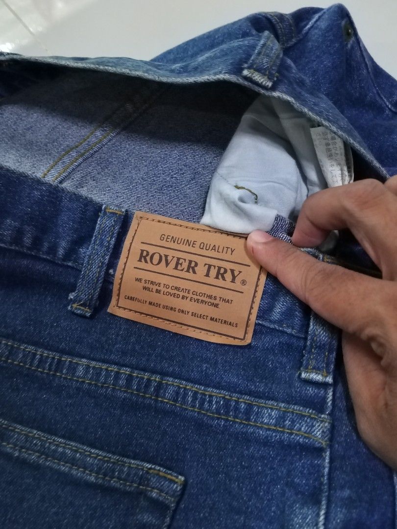 Rover Try Soft Denim Jeans - Size 40x32 (Category: Jeans) located in Magdalena. Submitted by magdalenathrift20 (Listing ID 1462566970, Image 3). Description: - Brand: Rover Try - Style: Soft Denim Jeans - Color: Classic Blue - Waistline: 40-42 inches - Length: 41.5 inches - Ideal for: Everyday wear - Feel free to ask any questions!.