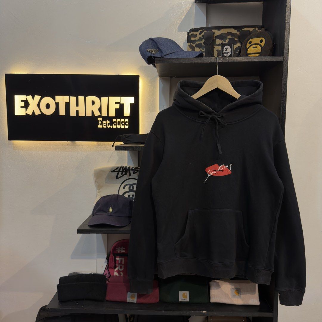 Saint Laurent Black Hoodie (Category: Hoodies) located in Manila. Submitted by jerichomal82553 (Listing ID 1462647133, Image 1). Description: Saint Laurent Black Hoodie 21 by 25 Good Condition Complete Tags CLAIM 1500.