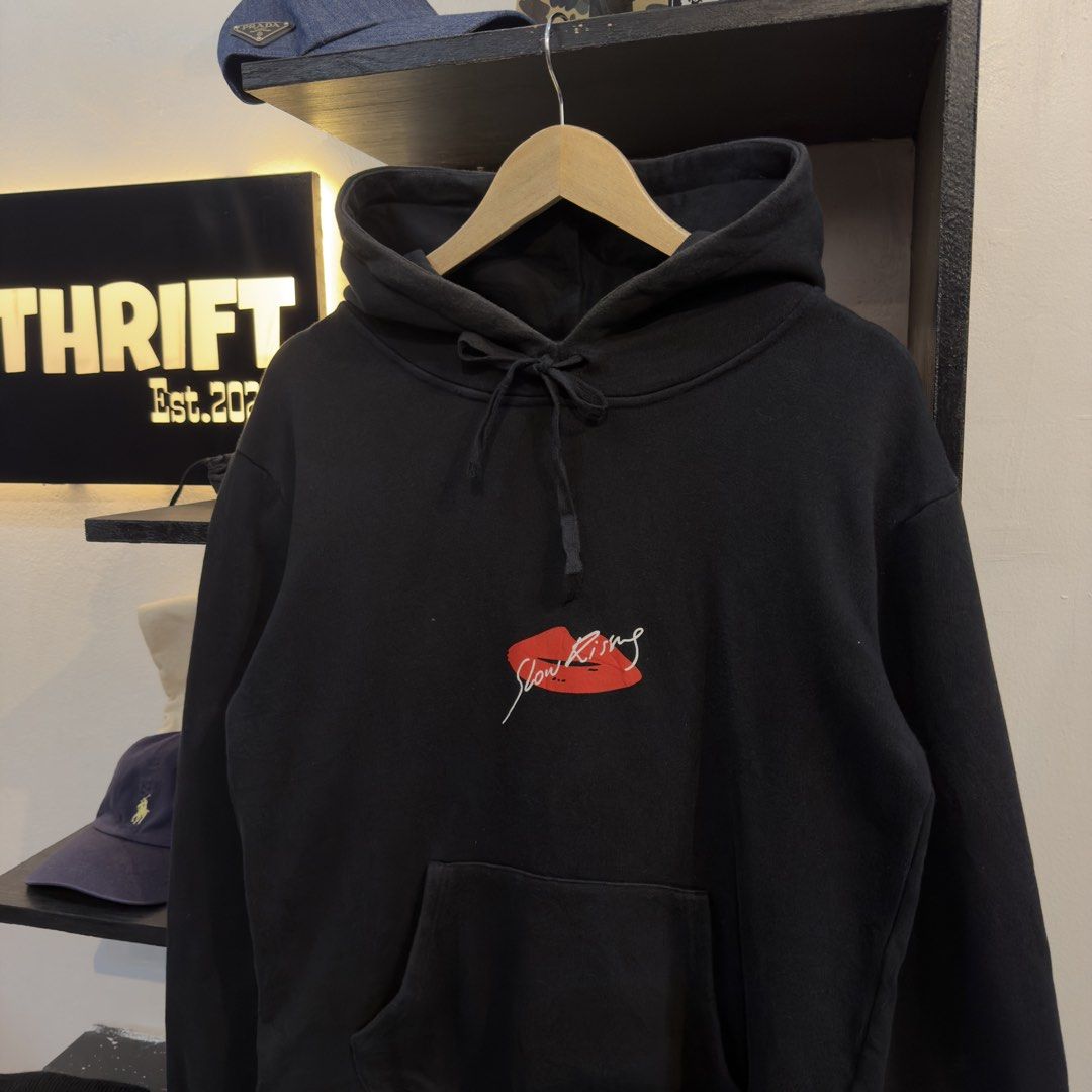 Saint Laurent Black Hoodie (Category: Hoodies) located in Manila. Submitted by jerichomal82553 (Listing ID 1462647133, Image 2). Description: Saint Laurent Black Hoodie 21 by 25 Good Condition Complete Tags CLAIM 1500.