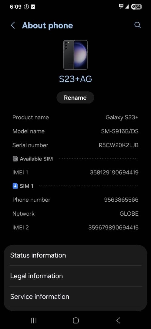 Samsung Galaxy S23 Plus 512gb (Category: Samsung) located in Quezon City. Submitted by fluffymoose0424 (Listing ID 1462532534, Image 1). Description: - Samsung Galaxy S23 Plus - 512GB internal storage - Smooth performance - Ample space for all your needs.