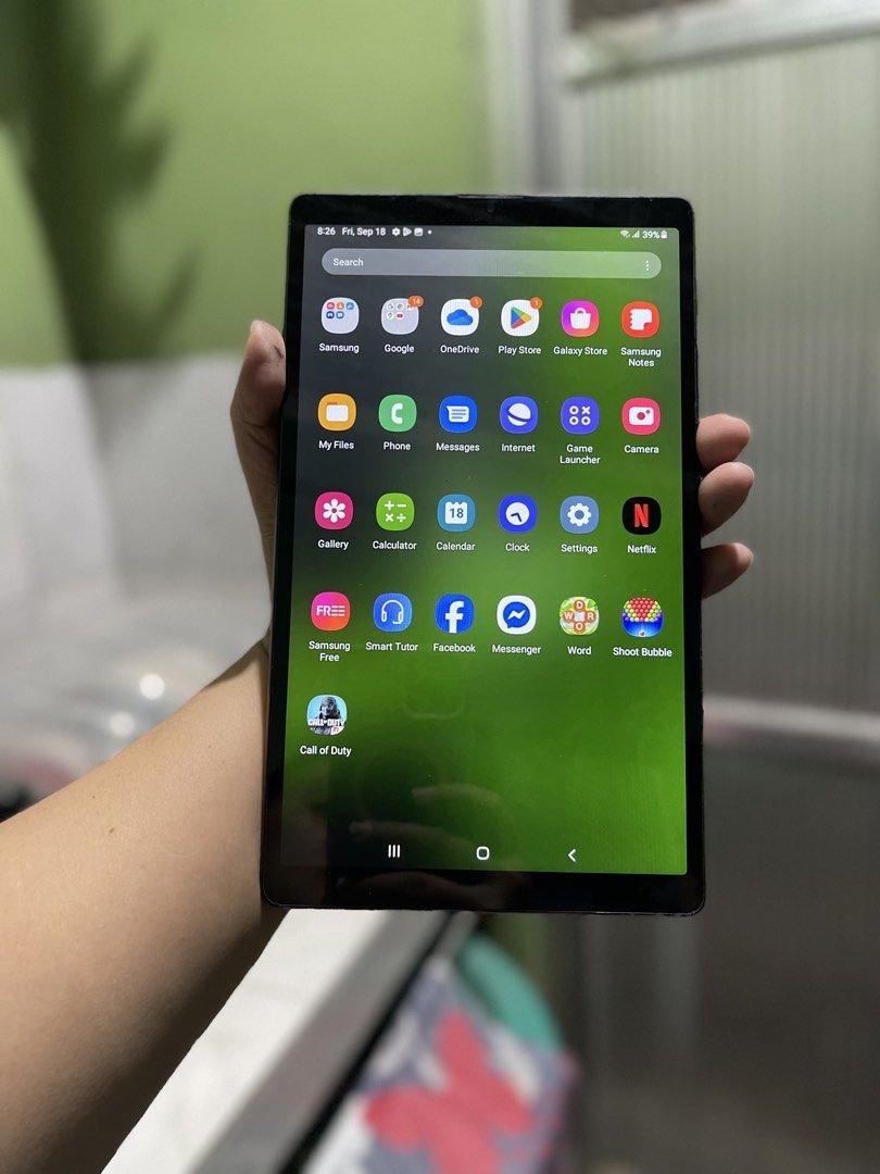 Samsung tab A7 Lite (Category: Android) located in Manila. Submitted by gadget_hub_199 (Listing ID 1462666478, Image 2). Description: 🍀SAMSUNG GALAXY TAB A7 Lite🍀 ✅ORIGINAL 🌸gaming Tab / Online Class/ Movie Marathon/ Business- POS/ 🌸 👉👉P3,000👈👈 Update upto ANDROID 14 ✅✅✅✅✅⭐️⭐️⭐️⭐️⭐️⭐️ 8.7 inches ! with sim/ Sd Card Slot Octa Core 🫶3/32 Gb 🫶facerecognition 🫶Type C charger 🫶5100mAh battery 🫶Wifi / data 🫶Text /Call Can download Heavy A