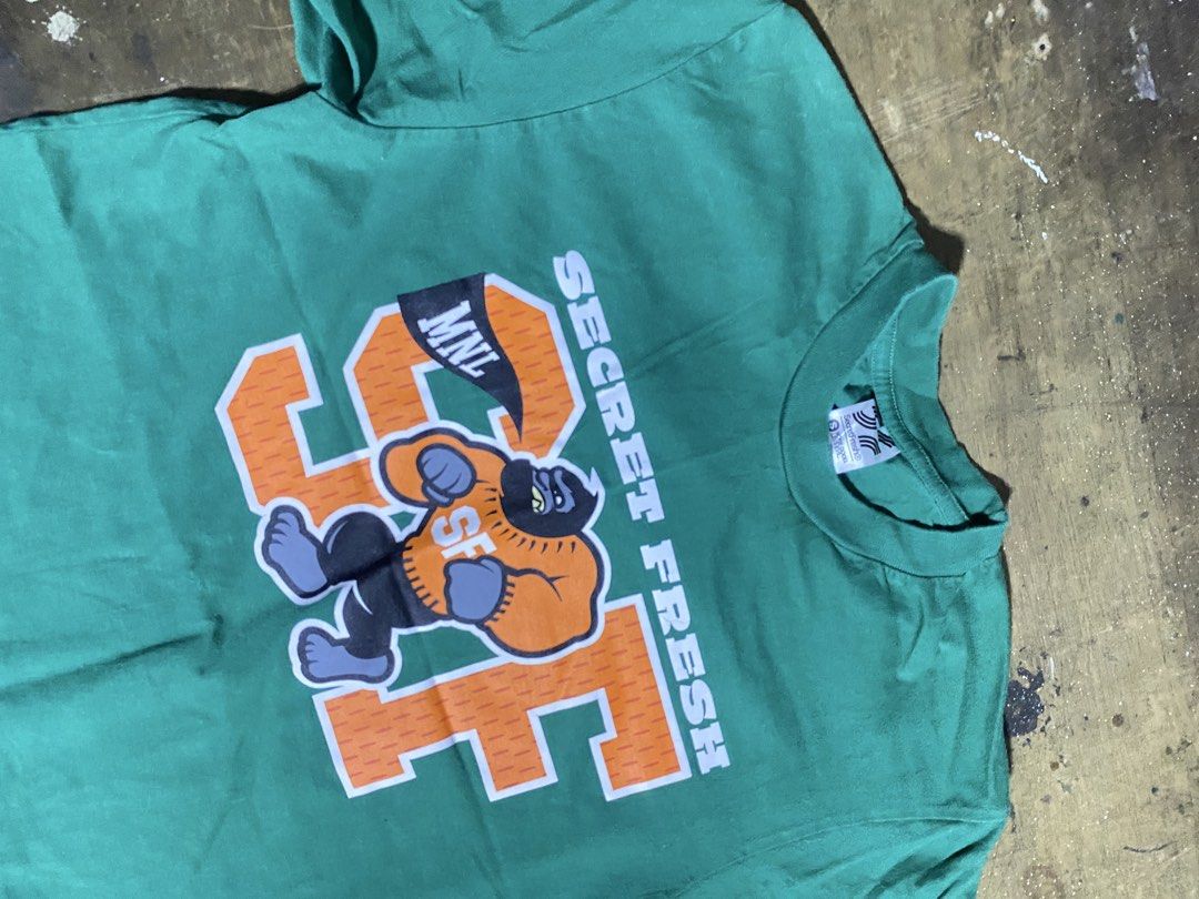 SECRET FRESH VARSITY DESIGN (Category: Tshirts & Polo Shirts ) located in Pasay City. Submitted by jaehon73515 (Listing ID 1462599582, Image 2). Description: SMALL.
