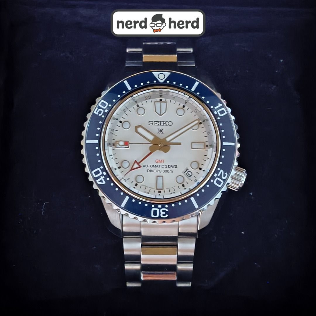 Seiko Prospex SPB519 GMT SPB519J (Category: Luxury Watches) located in Quezon City. Submitted by nerd_herd (Listing ID 1462563838, Image 2). Description: SEIKO PROSPEX 1968 HERITAGE DIVER'S GMT SPB519J SPB519 --------------------------------------------- Complete boxed set Preowned in excellent condition with barely any signs of use --------------------------------------------- This watch has been enjoyed and carries minor character marks from pr
