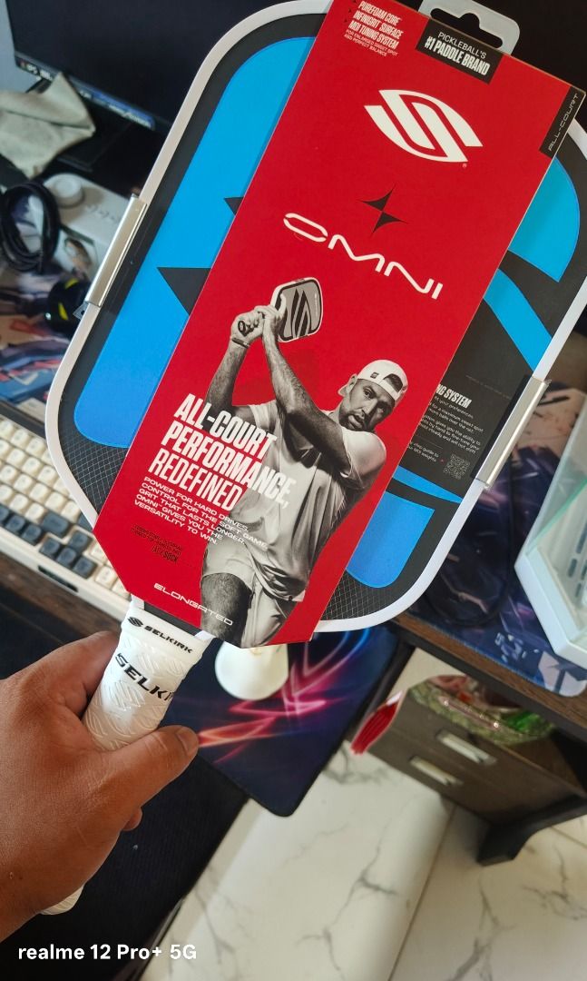 Selkirk Omni Hydro 16mm elongated (Category: Racket and Ball Sports) located in Caloocan City. Submitted by brynergwapz21 (Listing ID 1462492748, Image 1). Description: ✅Nfc working ✅ 16mm elongated ✅ US Bought on Aug 30, 2026.