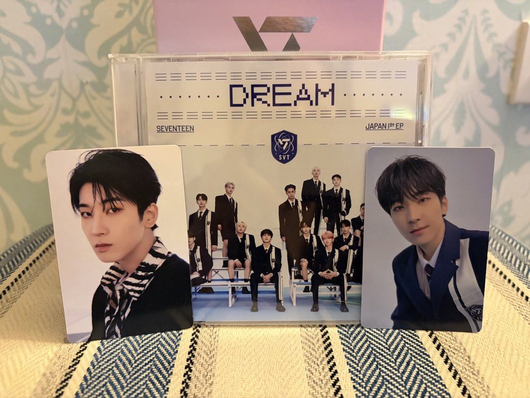 SEVENTEEN DREAM Japan 1st EP (Category: K-Wave Merchandise) located in Manila. Submitted by sc.moo04 (Listing ID 1462650811, Image 1). Description: .