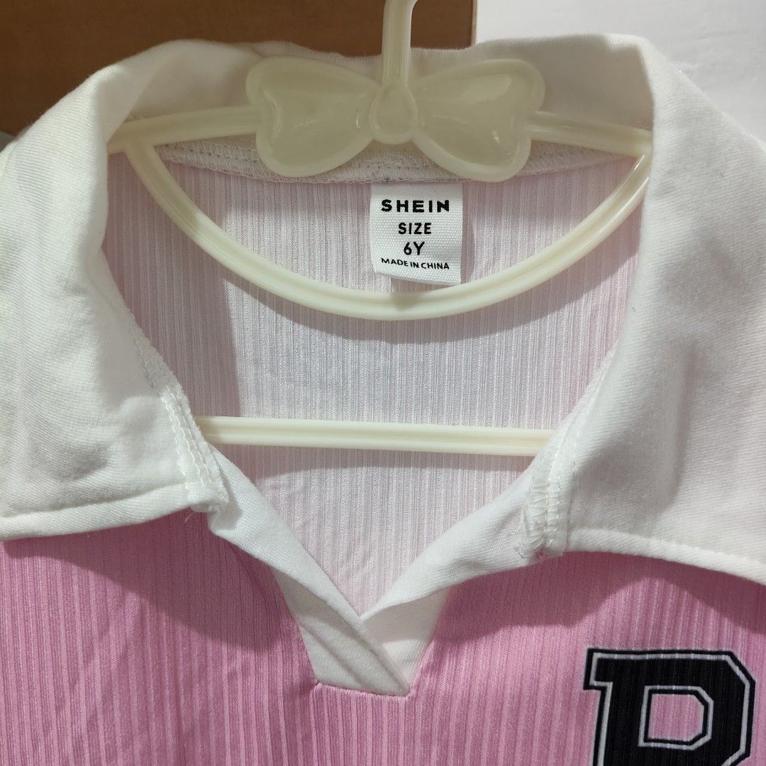 Shein Dress for Kids (Category: Babies & Kids Fashion) located in Caloocan City. Submitted by valathea (Listing ID 1462536668, Image 2). Description: dress • never worn size 6y on tag best fit 4-7y 🌱 ₱100.00 📍 north caloocan courier: 🛵 lalamove (BPI, Gcash, no COD) 🚀 in-house rider, fixed ₱99 rate (COD).