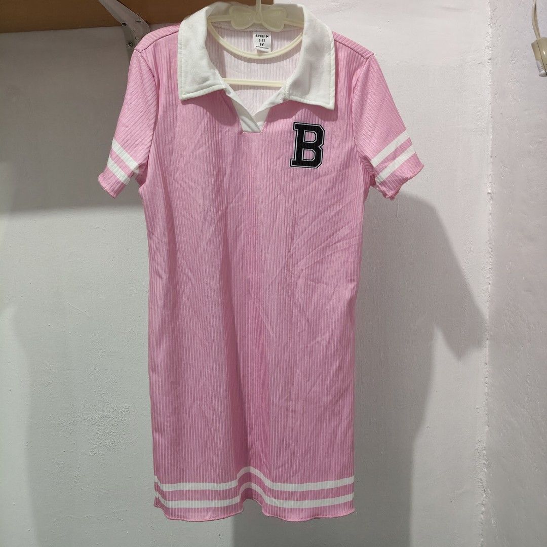 Shein Dress for Kids (Category: Babies & Kids Fashion) located in Caloocan City. Submitted by valathea (Listing ID 1462536668, Image 1). Description: dress • never worn size 6y on tag best fit 4-7y 🌱 ₱100.00 📍 north caloocan courier: 🛵 lalamove (BPI, Gcash, no COD) 🚀 in-house rider, fixed ₱99 rate (COD).