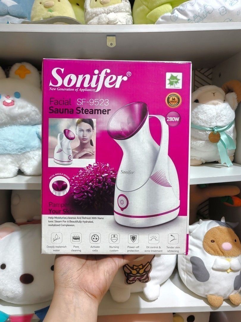 Sonifer Facial Sauna Steamer (Category: Face Care) located in San Jose del Monte. Submitted by chimkenugets (Listing ID 1462592118, Image 1). Description: .