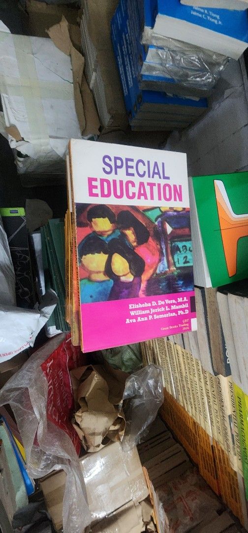 Special Education book (Category: Textbooks) located in Manila. Submitted by coolstorm39 (Listing ID 1462647932, Image 2). Description: Not used old stock only low price.