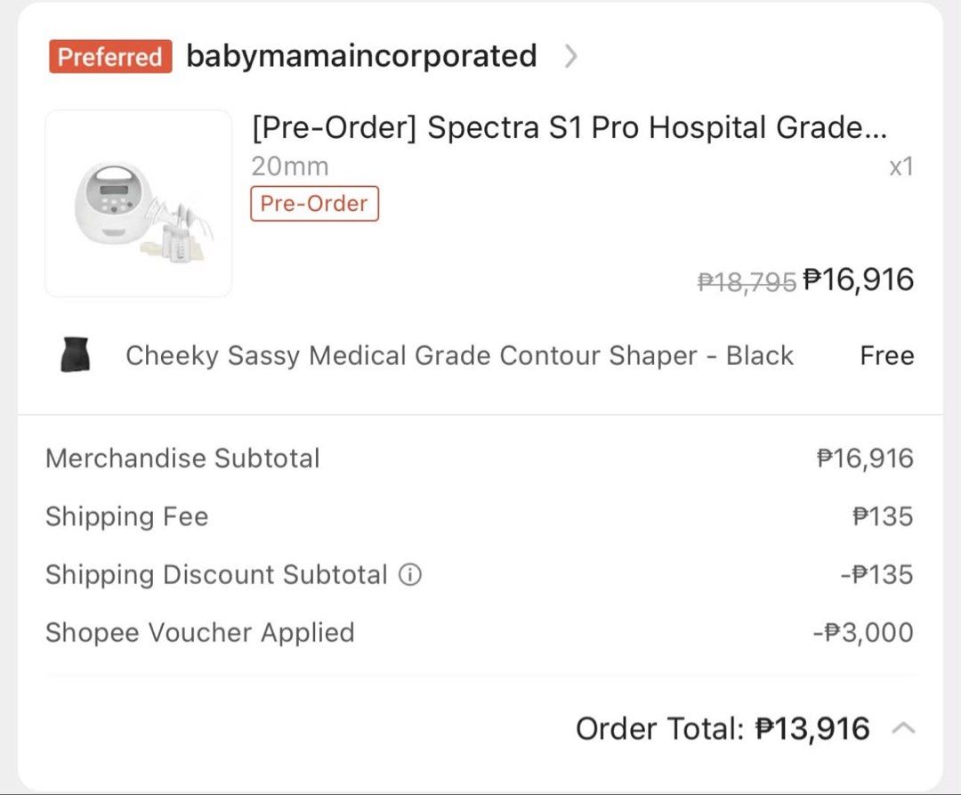 Spectra S1 Pro (Category: Breastfeeding & Bottle Feeding) located in Tarlac. Submitted by ynz_preloved (Listing ID 1462675838, Image 2). Description: For sale! Used only for few times, d na keri mag pump 😄 Pm me for more details Spectra S1 Pro- 11k Anker Eufy wearable- SOLD.