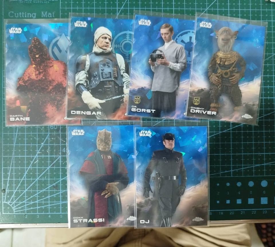 Star Wars Galaxy Trading Cards - Various Characters (Category: Raw Singles) located in Quezon City. Submitted by rdrcic24 (Listing ID 1462557610, Image 3). Description: Please Read: 300 each -pwede Meetup at ayala Mrt station only, from 10am to 4pm weekdays. -NO Shipping sorry, Pickup by lalamove/ grab only Pickup Schedule: *Sm makati (Pet Express) weekdays from 10am to 4pm * North Caloocan Bagumbong weekends (anytime) - NO Trades -Payment Gcash 