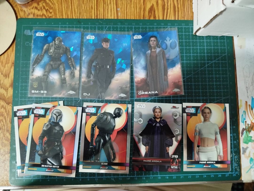 Star Wars Galaxy Trading Cards - Various Characters (Category: Raw Singles) located in Quezon City. Submitted by rdrcic24 (Listing ID 1462557610, Image 2). Description: Please Read: 300 each -pwede Meetup at ayala Mrt station only, from 10am to 4pm weekdays. -NO Shipping sorry, Pickup by lalamove/ grab only Pickup Schedule: *Sm makati (Pet Express) weekdays from 10am to 4pm * North Caloocan Bagumbong weekends (anytime) - NO Trades -Payment Gcash 