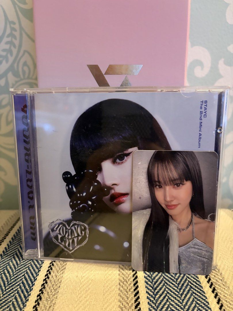 STAYC 'young-luv.com' CD YOON (Category: CDs & DVDs) located in Manila. Submitted by sc.moo04 (Listing ID 1462650360, Image 1). Description: - complete inclusions .