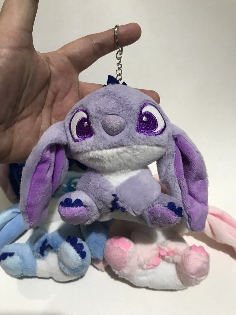 Sticth Plush charm (Category: Plushies & Soft Toys) located in Cainta. Submitted by janilen (Listing ID 1462523550, Image 3). Description: Available Pink 150 Purple 120 Blue 120 Light blue 150 Take all 500.