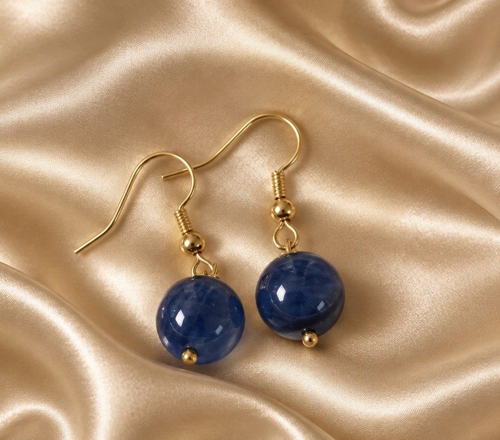 Stone Drop Ball Dangle Earrings (Category: Earrings) located in Valenzuela. Submitted by theaveqc04360 (Listing ID 1462597154, Image 2). Description: Cute purple crystal ball earrings. They hang nicely. Perfect for adding a pop of color to any outfit. Great for everyday wear or special occasions. Lightweight and comfortable..