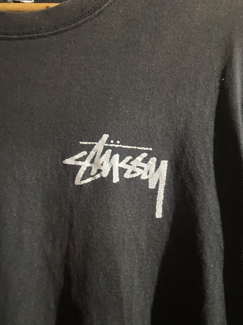 stussy (Category: Tshirts & Polo Shirts ) located in Panabo. Submitted by jushua_thriftclthes (Listing ID 1462631354, Image 3). Description: stussy 22by29 color rate-9/10 issue-cut necktag off/legit good condition 250+sf .