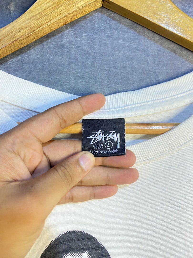 Stussy Martine rose (Category: Tshirts & Polo Shirts ) located in Kabasalan. Submitted by punzalanwi21986 (Listing ID 1462625677, Image 3). Description: Stussy Martine Rose 24.5x28.5 Good Condition Color rate:9/10 Issue: Need wash only .