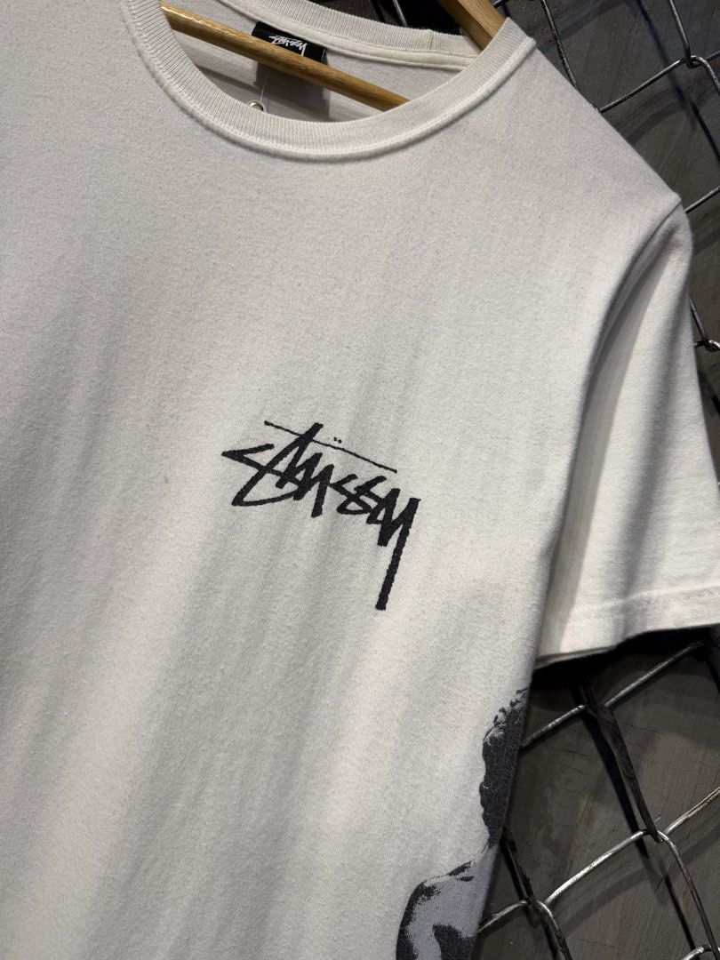 Stussy Museum Gallery Logo White Tee. (Category: Tshirts & Polo Shirts ) located in Manila. Submitted by ardobe.mnl (Listing ID 1462479409, Image 3). Description: Size: Medium Dimes: 19x28 Condition: Verygood Flaw: Minor Hairline .