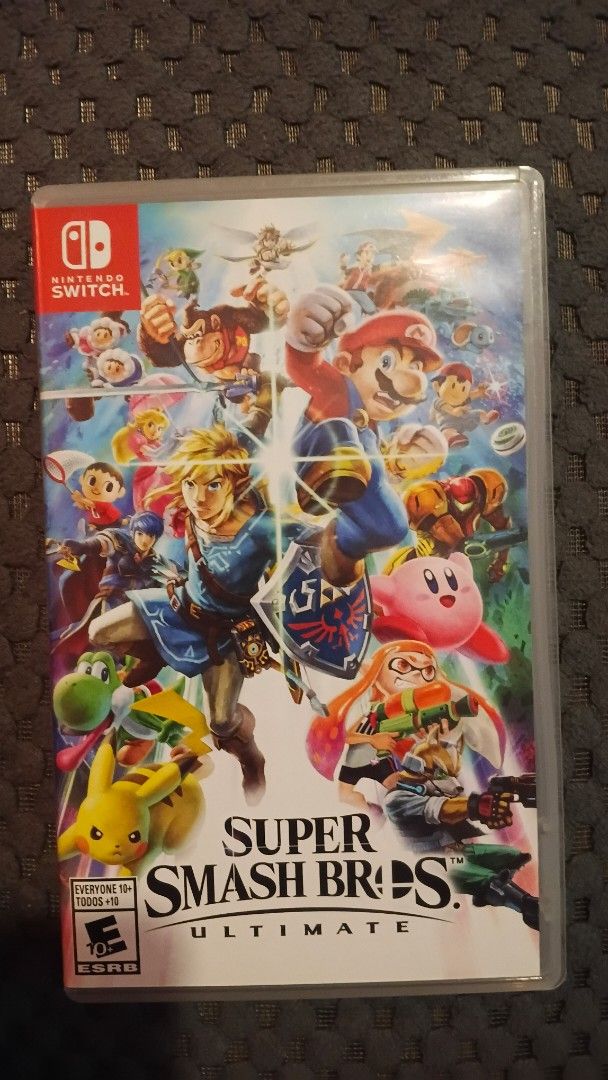 Super Smash Bros. Ultimate Nintendo Switch Game (Category: Nintendo) located in Quezon City. Submitted by rodrigo23 (Listing ID 1462459676, Image 1). Description: - Super Smash Bros. Ultimate for Nintendo Switch - Works perfectly, complete - Game cartridge and case included - Compatible Nintendo Switch, Switch lite, Switch OLED and Switch 2 - Ready for epic battles!.
