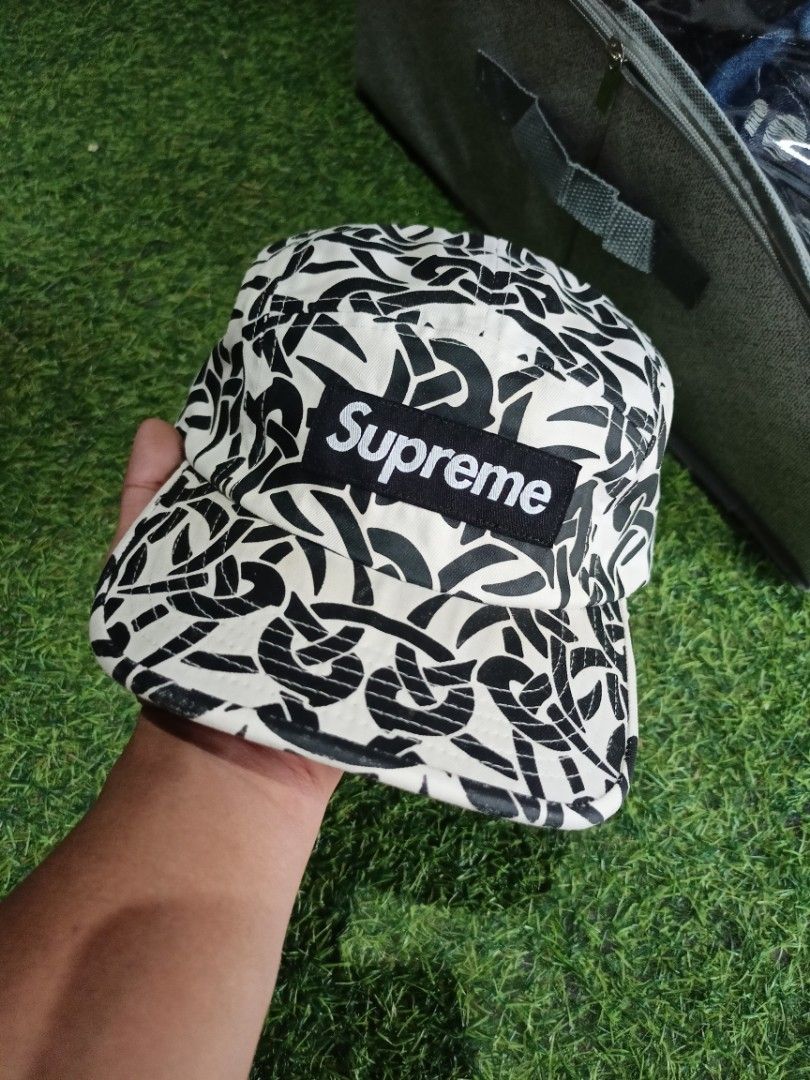 Supreme 5 Panel Celtic Knot Camp Cap (Category: Caps & Hats) located in Abucay. Submitted by vcc.plug (Listing ID 1462549752, Image 1). Description: Adult - OSFA Still excellent!.