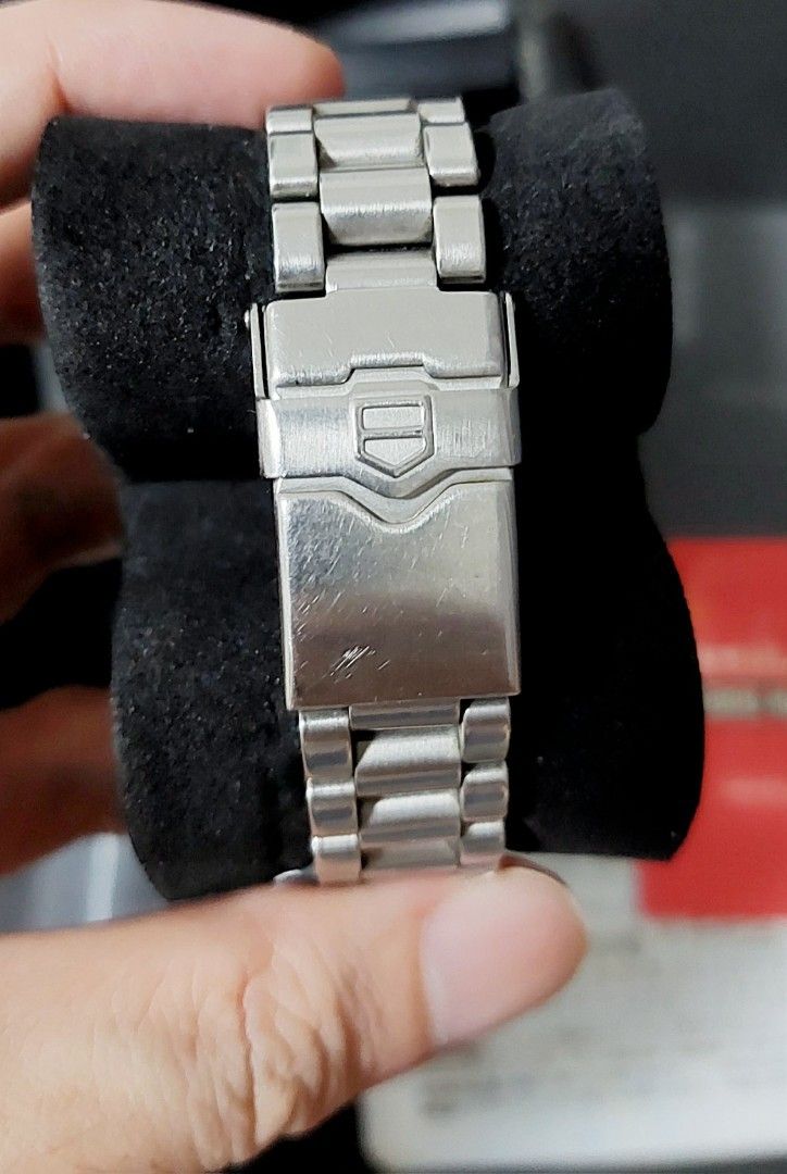 TAG Heuer Formula 1 Professional Midsize WAC1211 | Complete Set (Category: Men's Watches) located in Antipolo. Submitted by lyannas_closet (Listing ID 1462617110, Image 3). Description: TAG Heuer Formula 1 Professional Midsize WAC1211 | Complete Set Selling my personal TAG Heuer Formula 1 Professional Midsize, purchased personally in Japan in 2004. This is a watch I've owned for around 22 years. I bought it with my first salary, so it has quite a