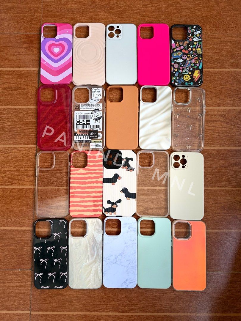 TAKE ALL! Iphone 13ProMax Cases (Category: Cases & Sleeves) located in Antipolo. Submitted by paninda.mnl (Listing ID 1462447104, Image 1). Description: TAKE ALL 20 PCS IPHONE 13 PRO MAX CASES FOR FOR 600 Actual photos are posted 💯 For take all ONLY, not per piece! Location: Antipolo Mode of delivery: Same day pick up only via Lalamove or Grab *fees will be shouldered by the buyer*.