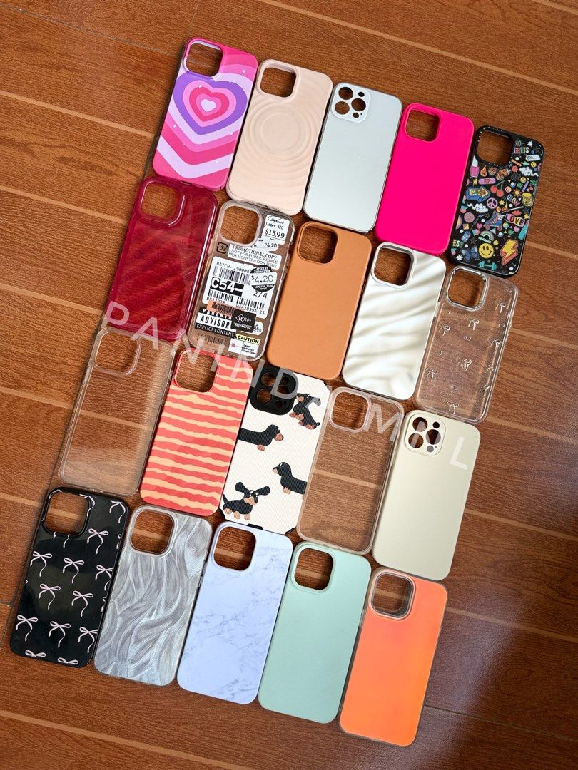 TAKE ALL! Iphone 13ProMax Cases (Category: Cases & Sleeves) located in Antipolo. Submitted by paninda.mnl (Listing ID 1462447104, Image 2). Description: TAKE ALL 20 PCS IPHONE 13 PRO MAX CASES FOR FOR 600 Actual photos are posted 💯 For take all ONLY, not per piece! Location: Antipolo Mode of delivery: Same day pick up only via Lalamove or Grab *fees will be shouldered by the buyer*.