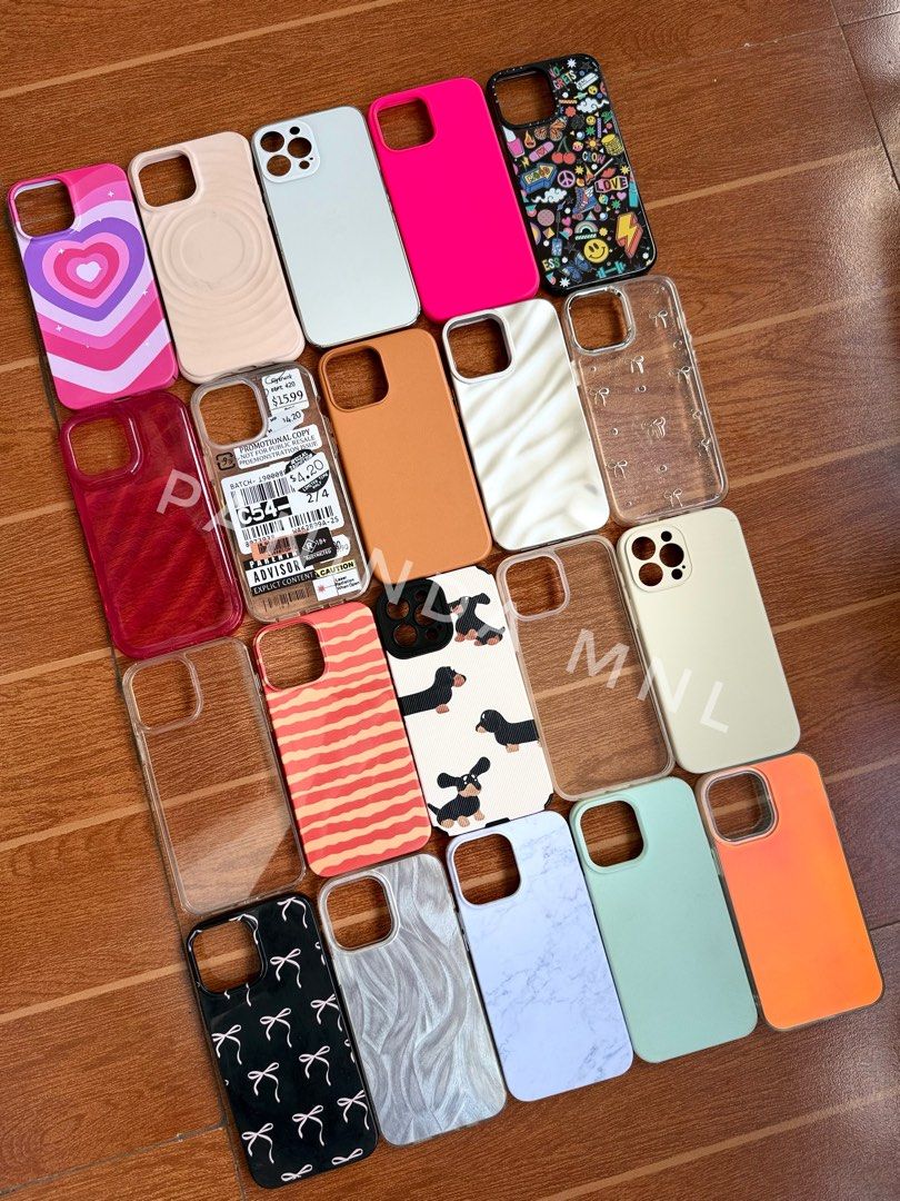TAKE ALL! Iphone 13ProMax Cases (Category: Cases & Sleeves) located in Antipolo. Submitted by paninda.mnl (Listing ID 1462447104, Image 3). Description: TAKE ALL 20 PCS IPHONE 13 PRO MAX CASES FOR FOR 600 Actual photos are posted 💯 For take all ONLY, not per piece! Location: Antipolo Mode of delivery: Same day pick up only via Lalamove or Grab *fees will be shouldered by the buyer*.