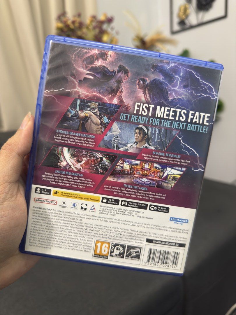 Tekken 8 PS5 CD (Category: PlayStation) located in Pasig City. Submitted by robbiseraphin (Listing ID 1462594298, Image 2). Description: 🎮 Selling: Tekken 8 for the PS5 💰 For only 1500 php! —————— 📱PM me if you have any questions .
