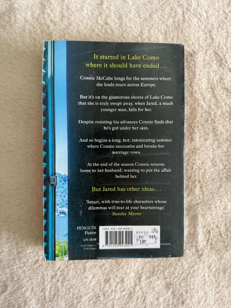 The Affair - Hilary Boyd (Category: Storybooks) located in Santiago. Submitted by bookworm_club (Listing ID 1462460440, Image 2). Description: 📚no cancellation, return or exchange. 📚secondhand books. some books are in good condition while some has minimal flaws (foxing, creases, dog-eared pages, etc.) 📚reasonable haggling is allowed. 💰MOP: For same day pickup - CASH & BANK TRANSFER For shipping or scheduled pickup - BANK TRANSFER 🚚MOD: •Stor