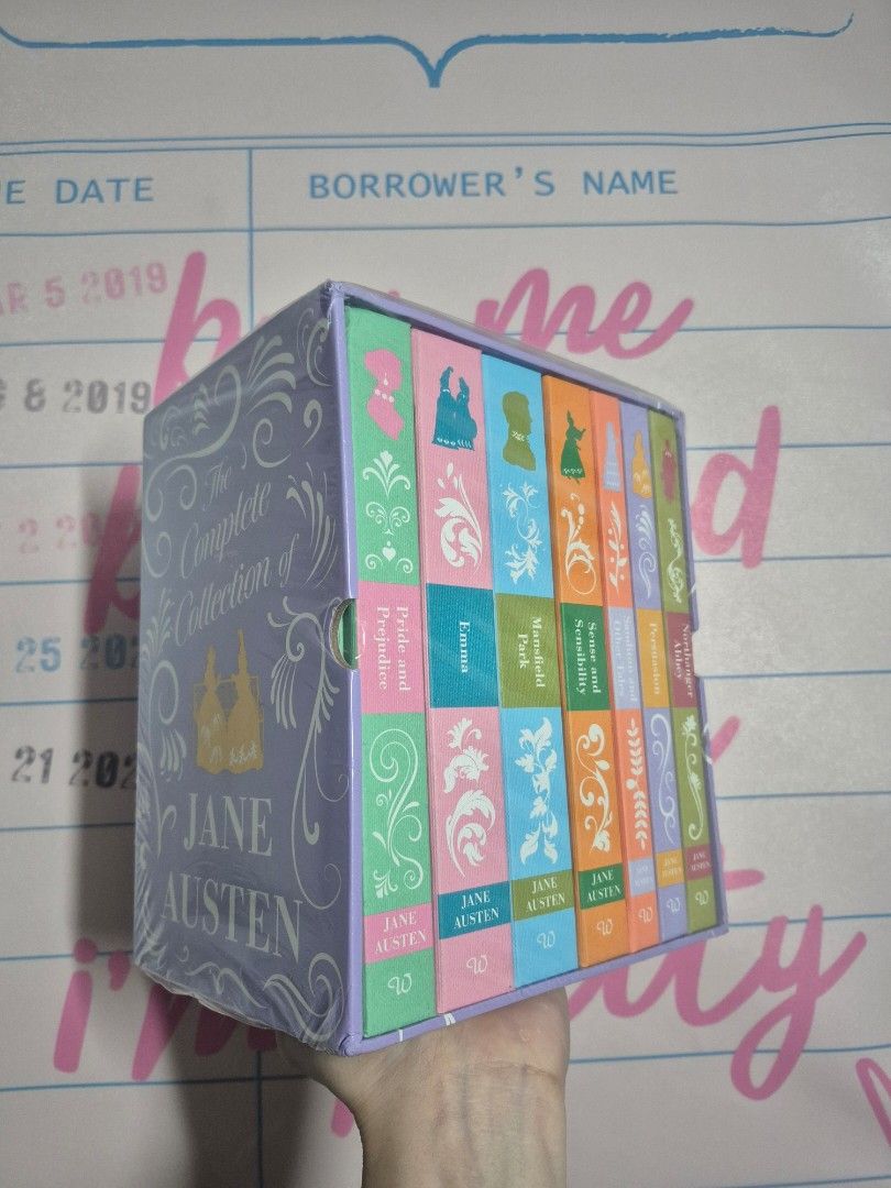 The Complete Jane Austen Collection (Category: Storybooks) located in Santa Rosa. Submitted by what.the.book (Listing ID 1462647984, Image 1). Description: 🍂 Brand New Sealed.