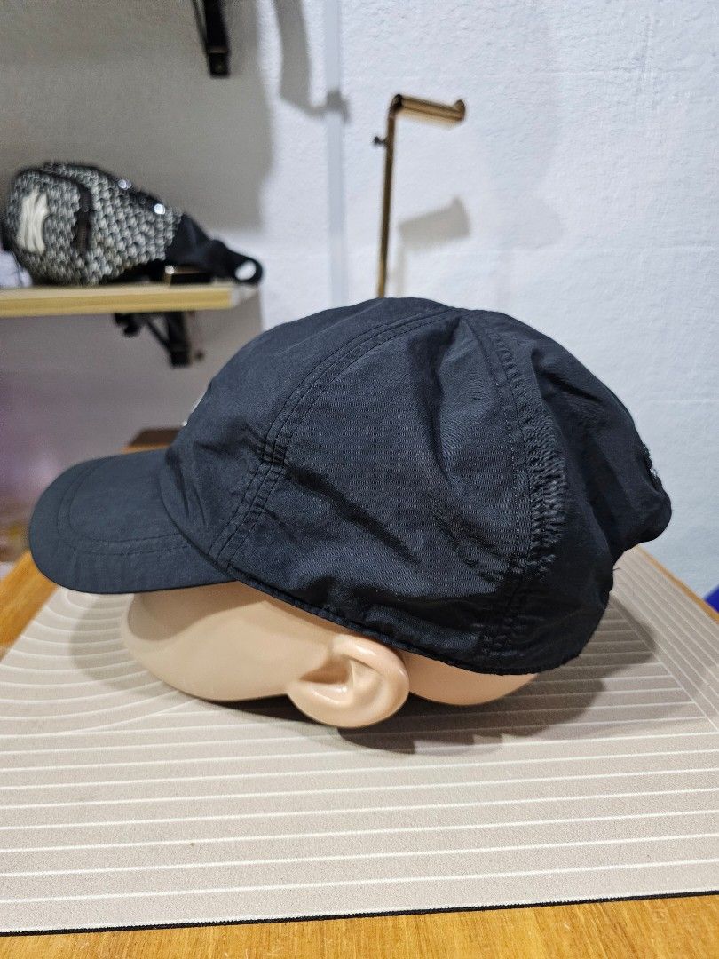 The North Face Black Cap (Category: Caps & Hats) located in Baguio. Submitted by kayeonlineshop (Listing ID 1462549722, Image 3). Description: -black nylon baseball cap from The North Face, featuring a contrasting white embroidered logo on the front crown..