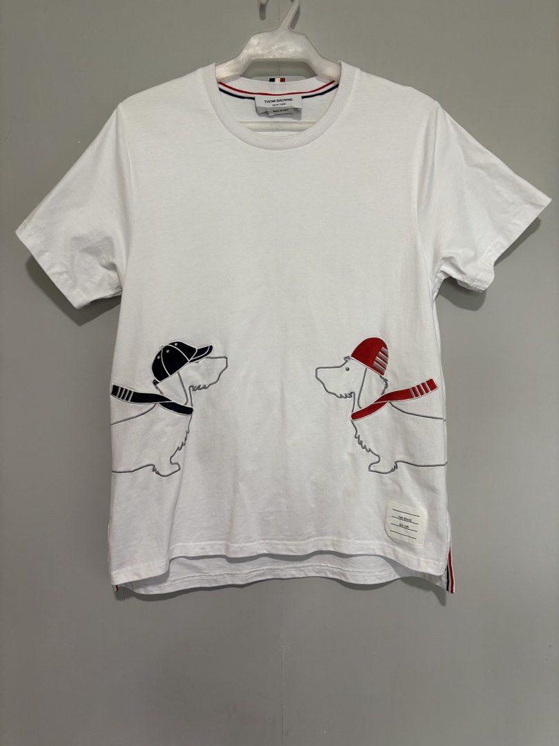 Thom browne shirt (Category: Tshirts & Polo Shirts ) located in Davao. Submitted by hippiehappy420 (Listing ID 1462582221, Image 1). Description: Thom browne shirt Small Very good condition Washed and sanitized ship nationwide Negotiable price Visit my listings for more affordable clothings! Shirt Pants Shorts Caps Bags Jogger Blouse Jeans Hoodies Accessories Etc..