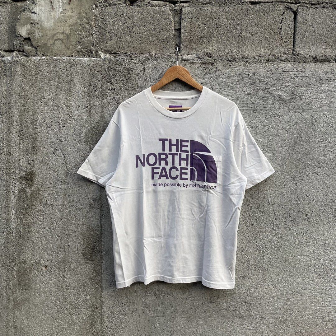 TNF X PALACE POCKET TEE (BIG LOGOS) (Category: Luxury Apparel) located in Banga. Submitted by iraleem220741 (Listing ID 1462547024, Image 1). Description: SIZE XL SEMI BOXY FIT 23x27 NO ISSUE EXCELLENT CONDI 10/10 CR.