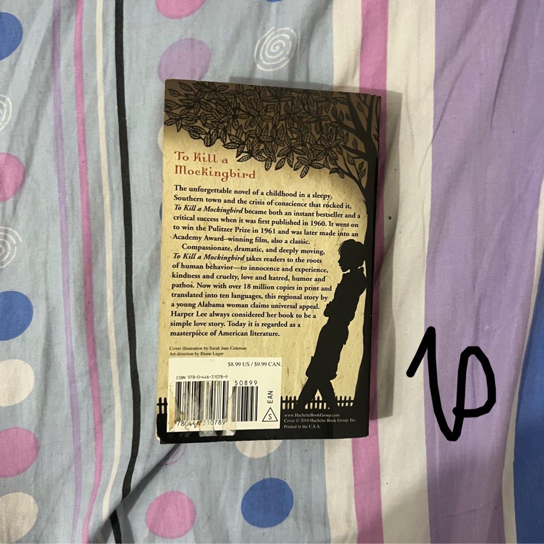 To Kill a Mockingbird by Harper Lee (Category: Storybooks) located in Manila. Submitted by zingiberpubg (Listing ID 1462519078, Image 2). Description: ‼️my sister‘s name is written inside as she previously owned the book‼️ RFS: decluttering MOP: Gcash or BPI MOD: J&T / Lalamove PAYO. .